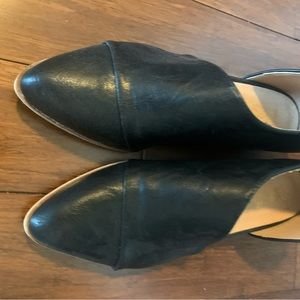 Catherine Malandrino Ladies Black  Leather Loafers size 9